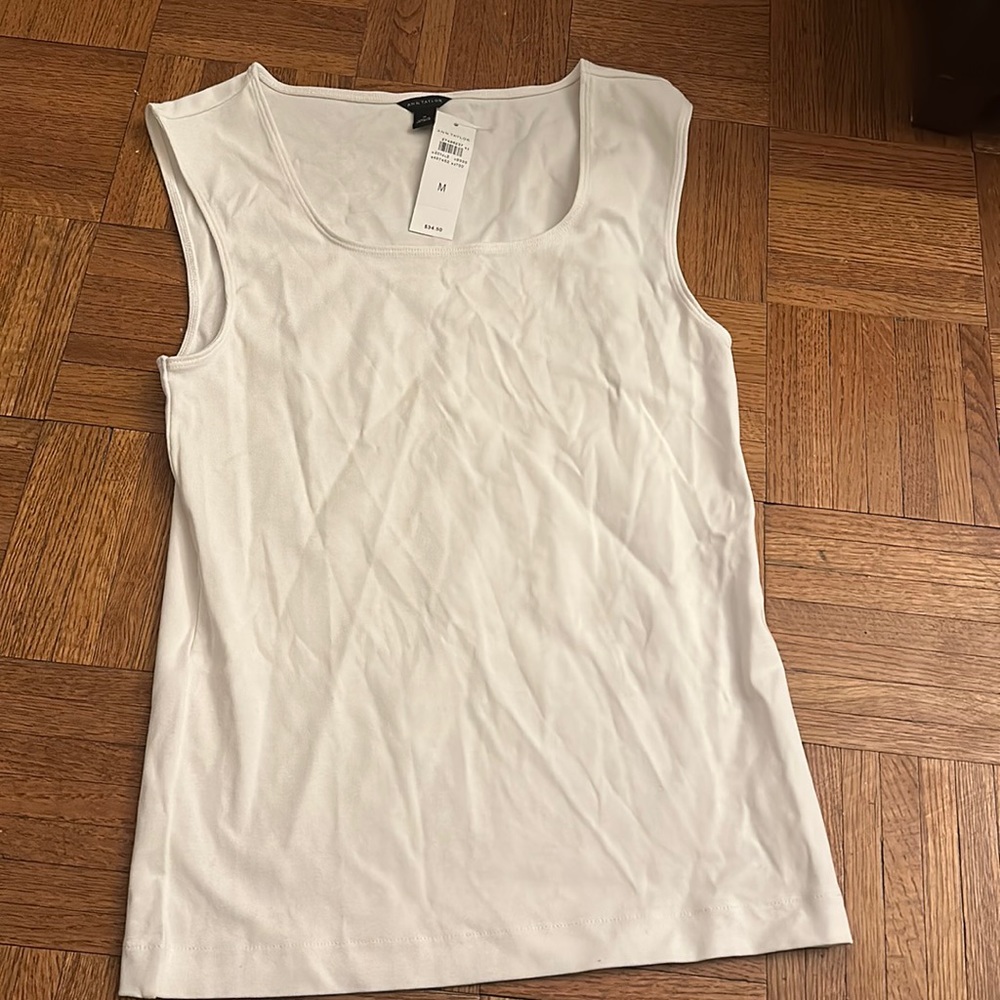 White tank top